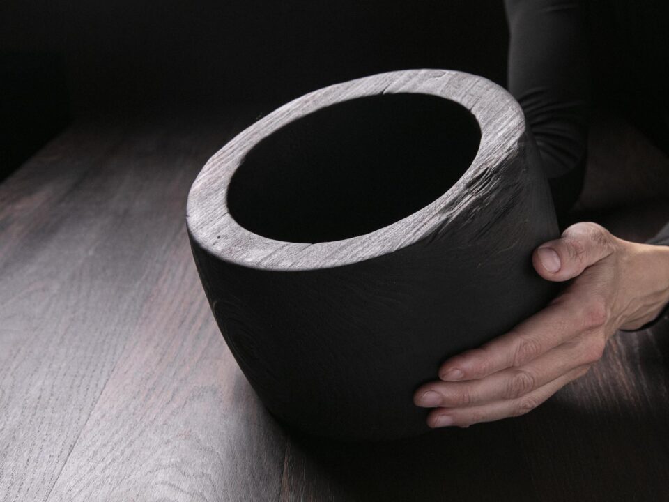 Raven Black Deep Bowl A08J17