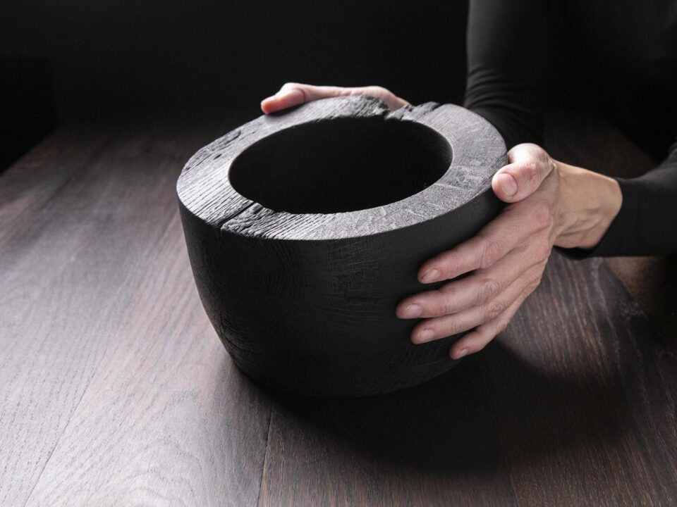 Raven Black Deep Bowl A08J25