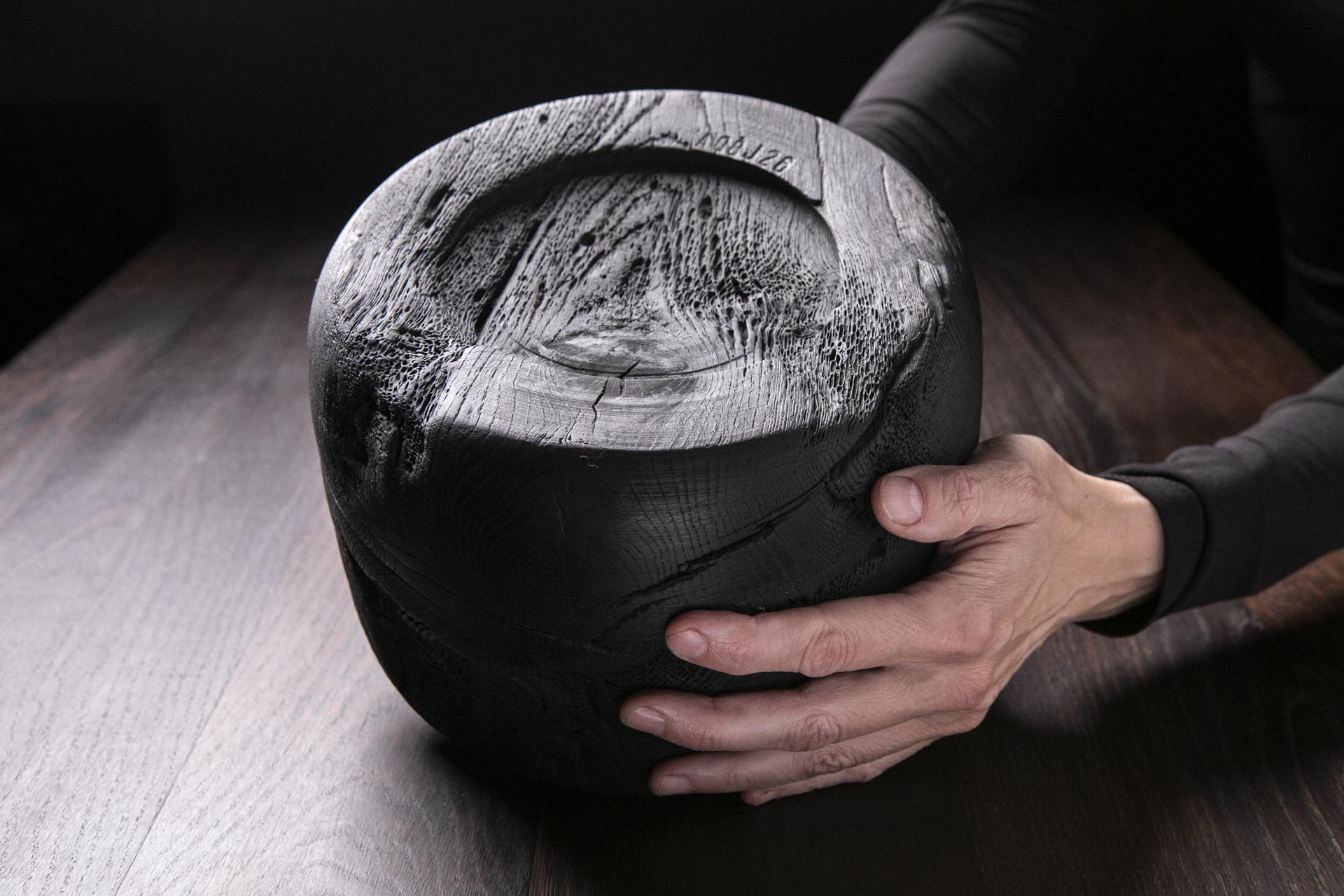 Raven Black Deep Bowl A08J26 - Image 6