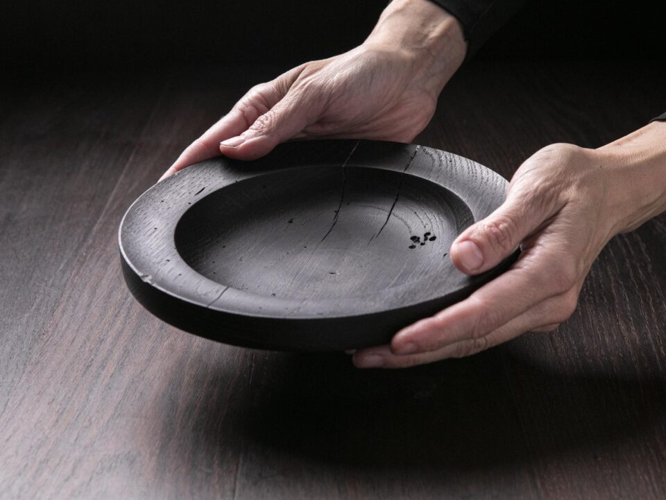 Raven Black Fine Platter A10J75