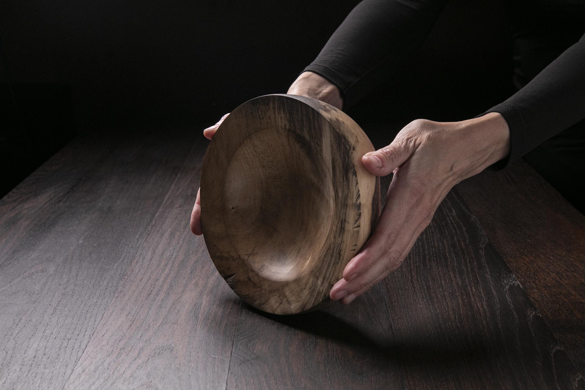 Natural Spalted Platter A10J74