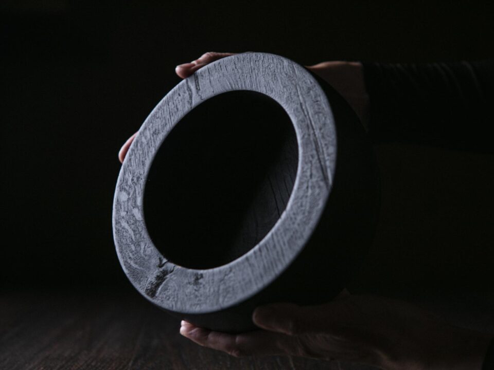 Raven Black Deep Bowl A08J23