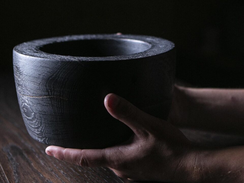 Raven Black Deep Bowl A08J22