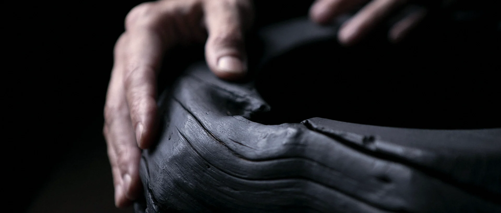 Natural artisanal handcrafted bowl with beautiful texture